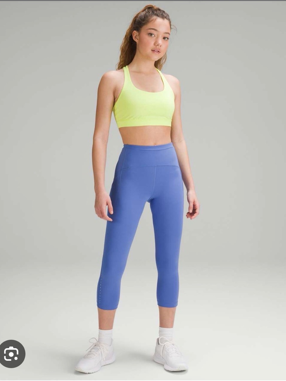 NWOT Lululemon Swift Speed High Rise Crop Leggings 21” - wild indigo